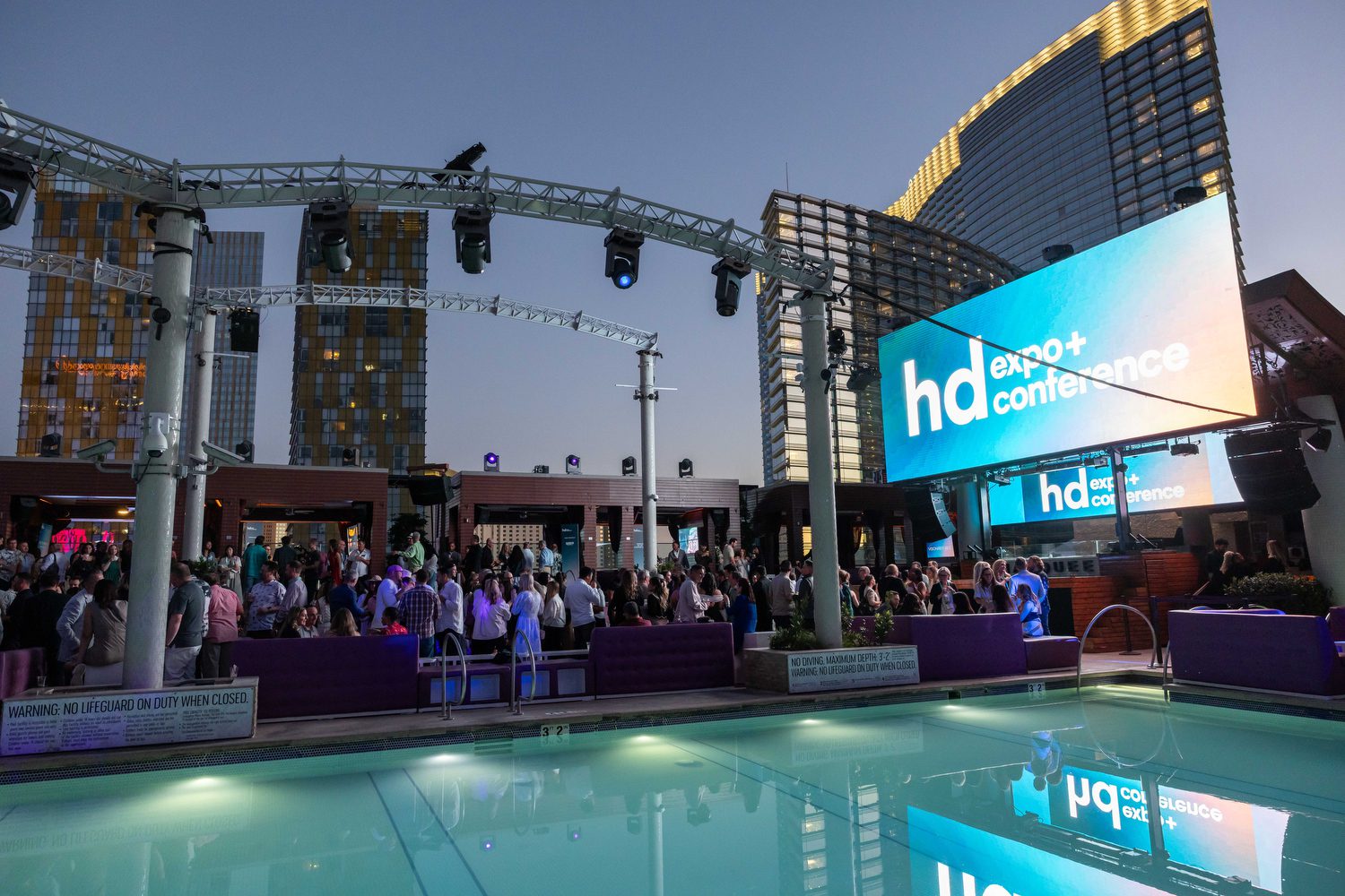 Party by the Pool at HD Expo